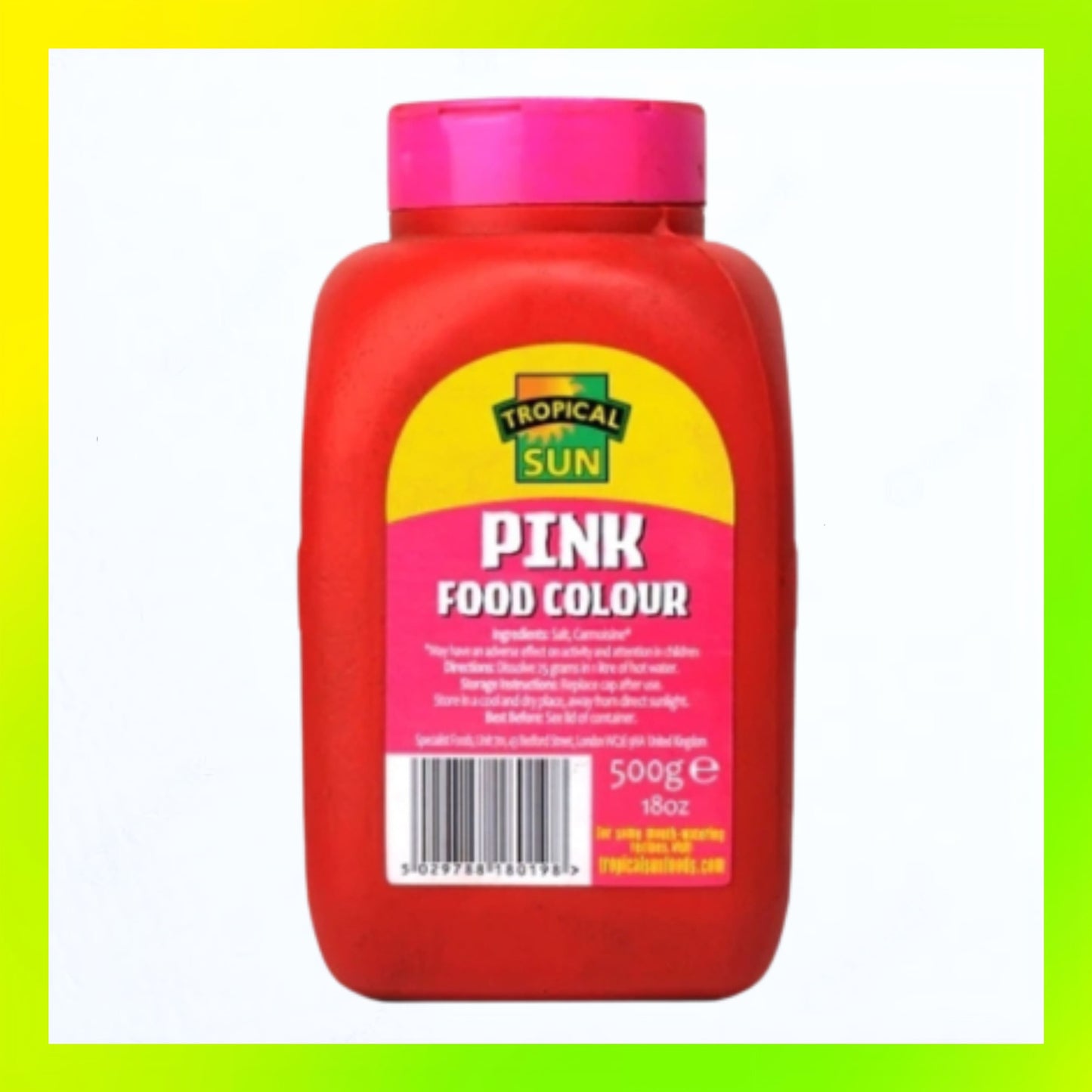Tropical Sun Food Colour Pink Colour 500g