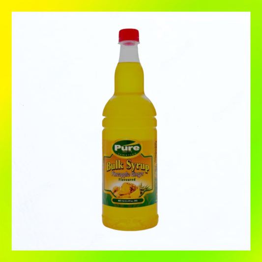 Pure Foods Bulk Pineapple Ginger Syrup 1 Litre