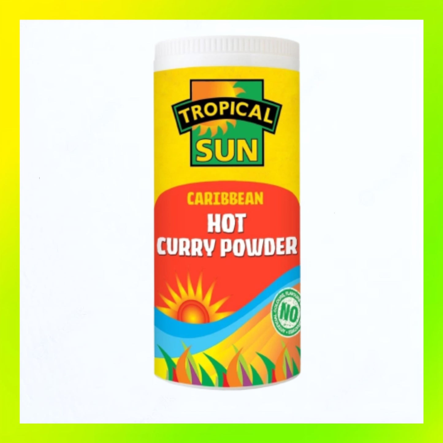 Tropical Sun Caribbean Hot Curry Powder 100g
