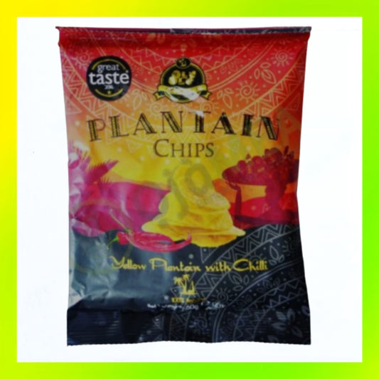 Olu Olu Plantain Chips with Chilli 60g