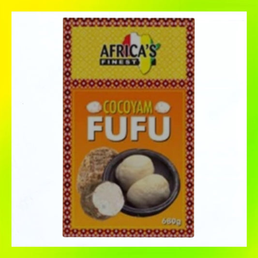 Africa's Finest Cocoyam Fufu 680g