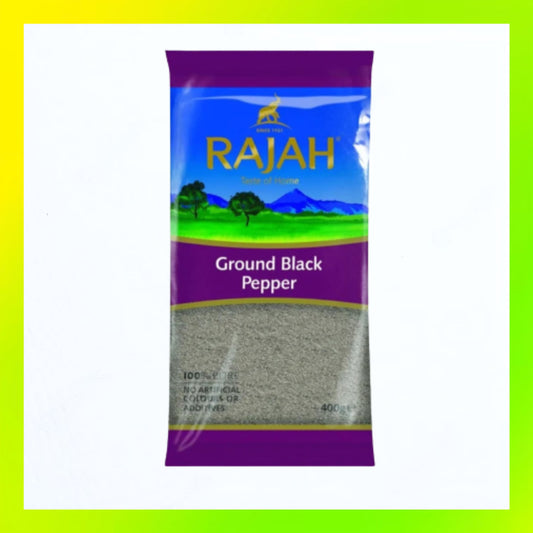 Rajah Ground Black Pepper 400g