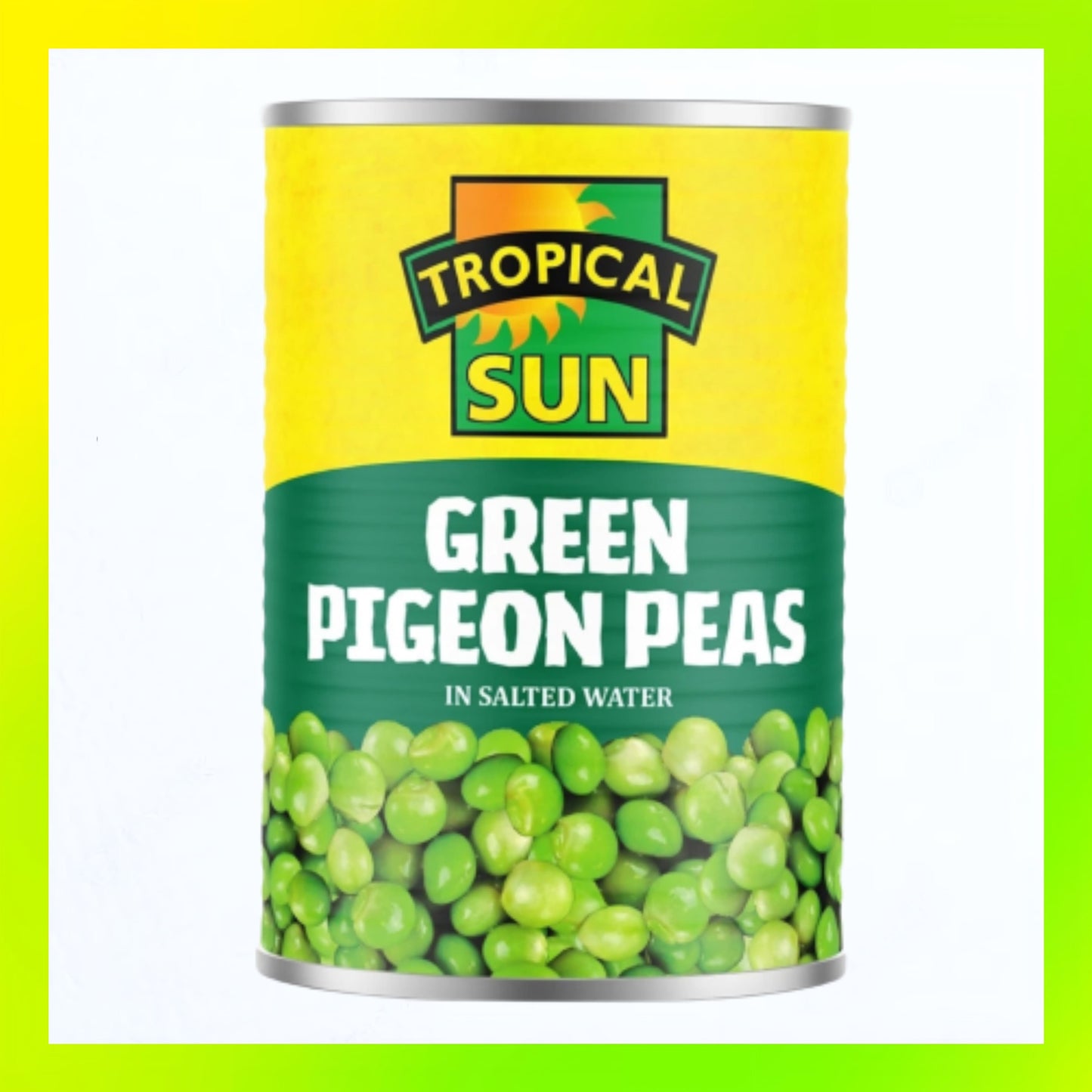 Tropical Sun Green Pigeon Peas 400g