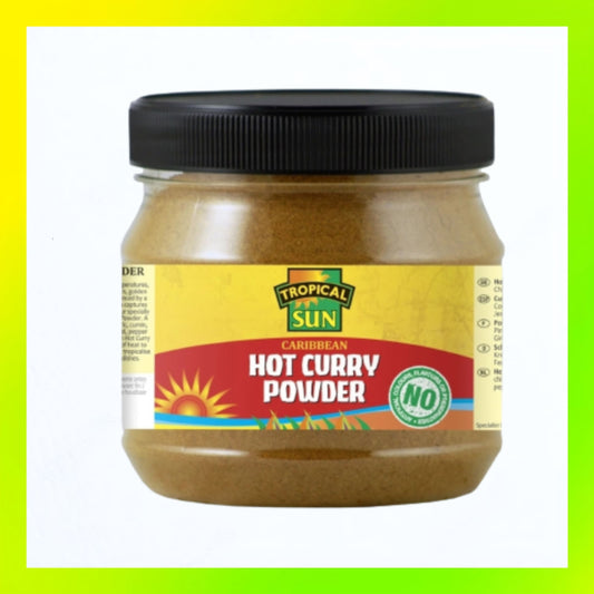 Tropical Sun Caribbean Hot Curry Powder  500g