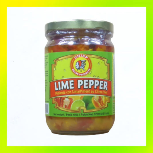 Chief Lime Pepper 375g