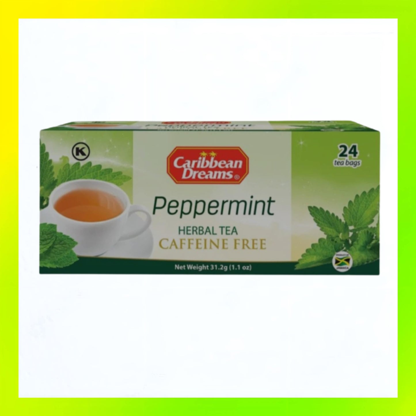Caribbean Dreams Peppermint Tea 24's