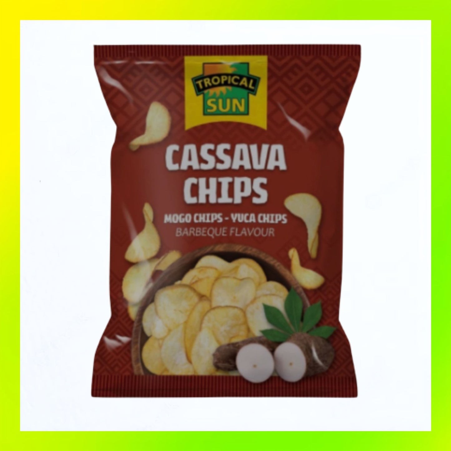 Tropical Sun Cassava Chips BBQ 80g
