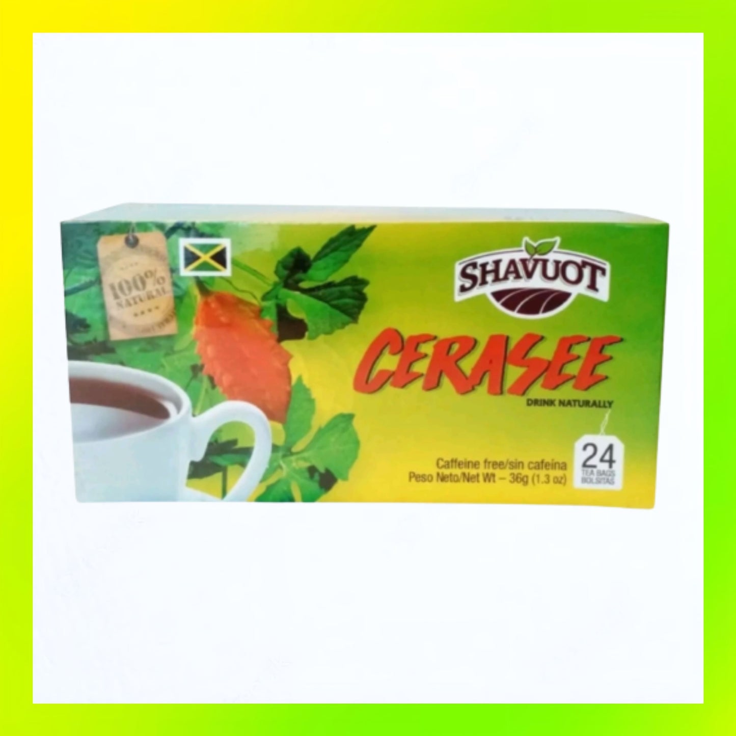 Shavuot Cerasee Tea 24's