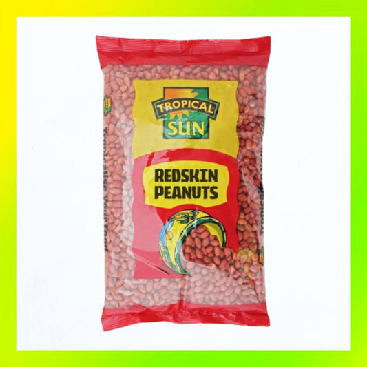 Tropical Sun Redskin Peanuts 500g