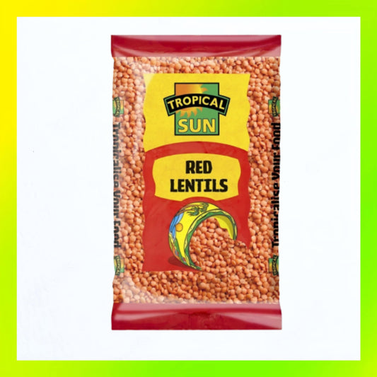 Tropical Sun Red Lentils 500g