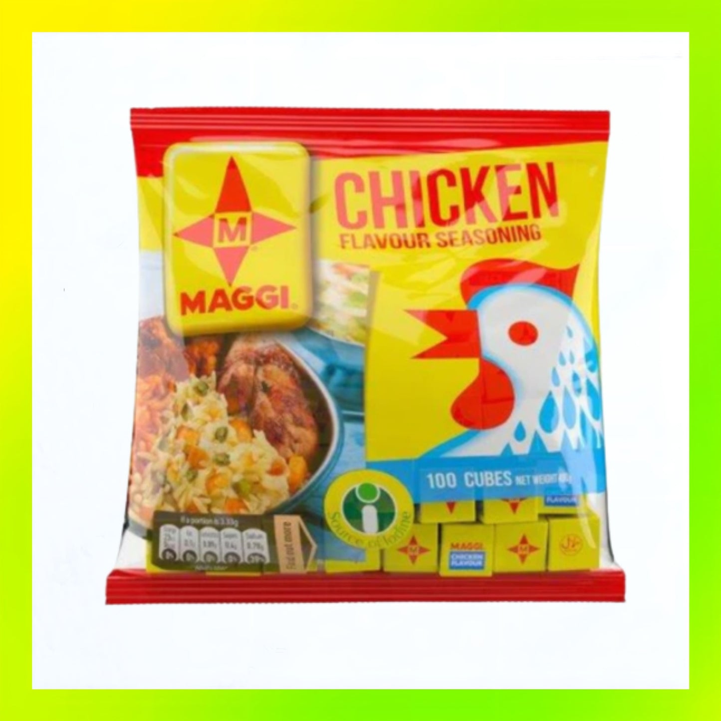 Maggi Nigerian Chicken Cubes 100's