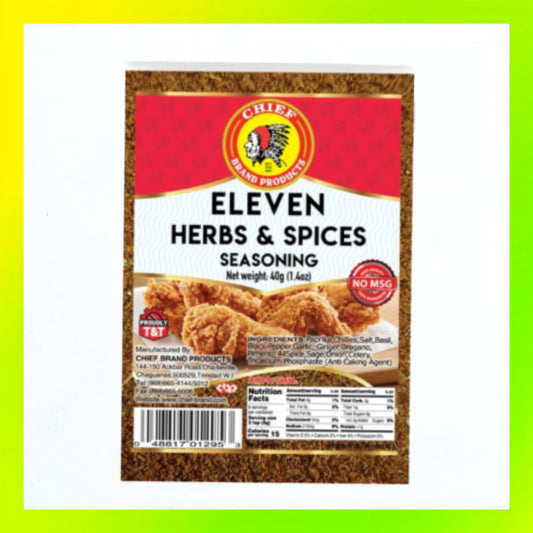 Chief Eleven Herbs & Spices Seasoning