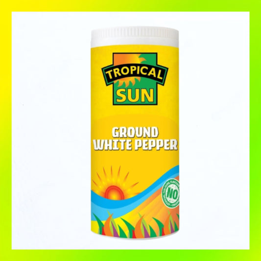 Tropical Sun Ground White Pepper 100g