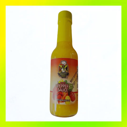 Jamaica Valley Yellow Pepper Sauce 142ml