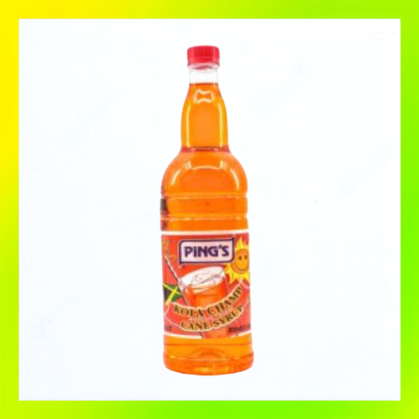 Pings Jamaica Kola Champagne Syrup 1 Litre
