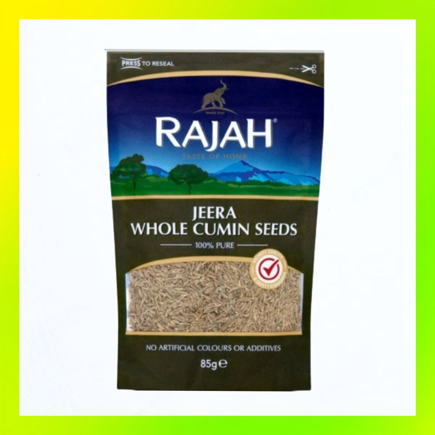 Rajah Jeera Whole Cumin Seeds 85g