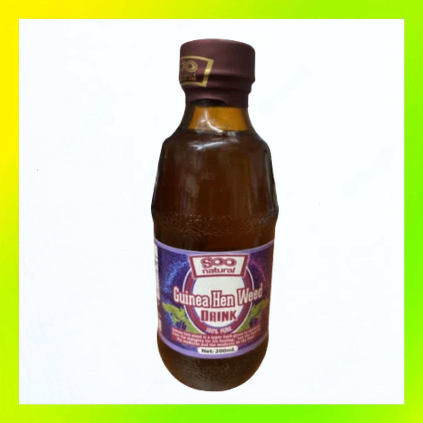 Soo Natural Guinea Hen Weed 200ml