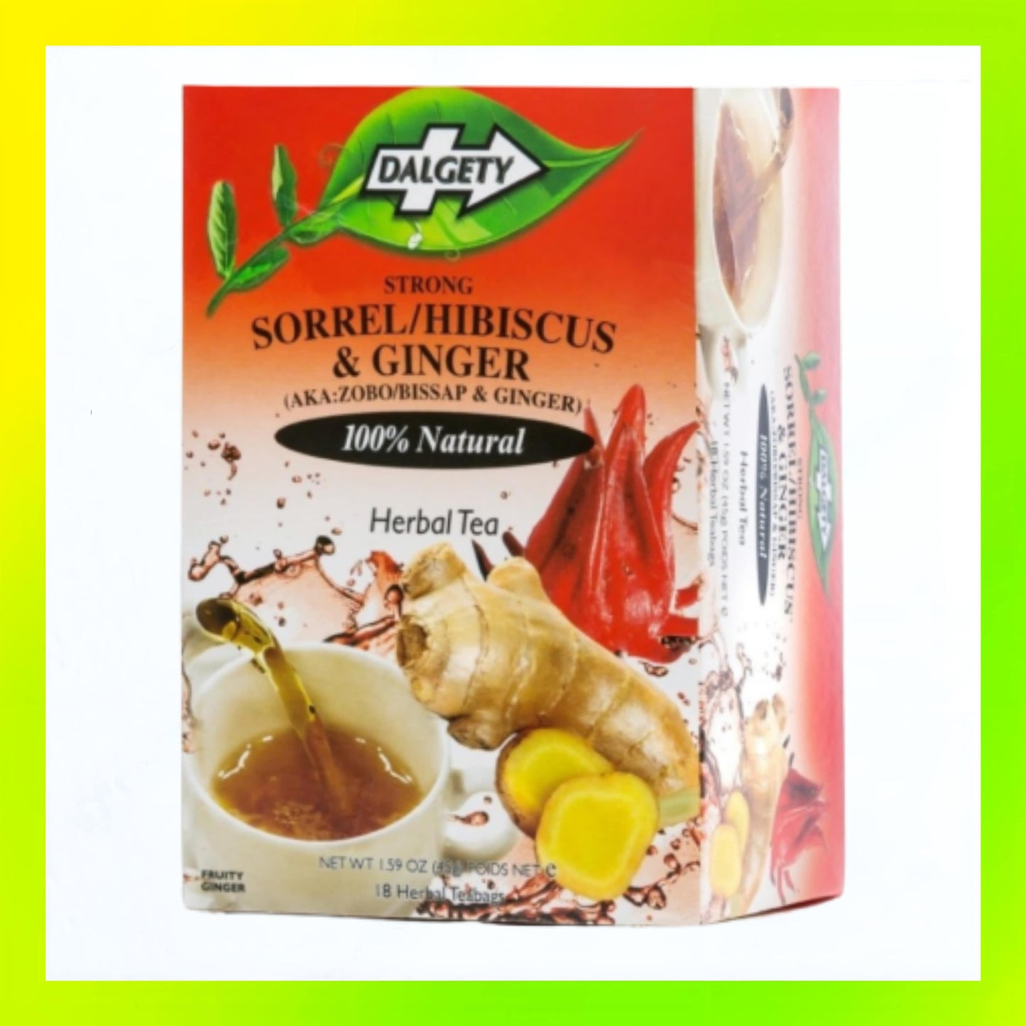 Dalgety Sorrel & Ginger Tea 40g