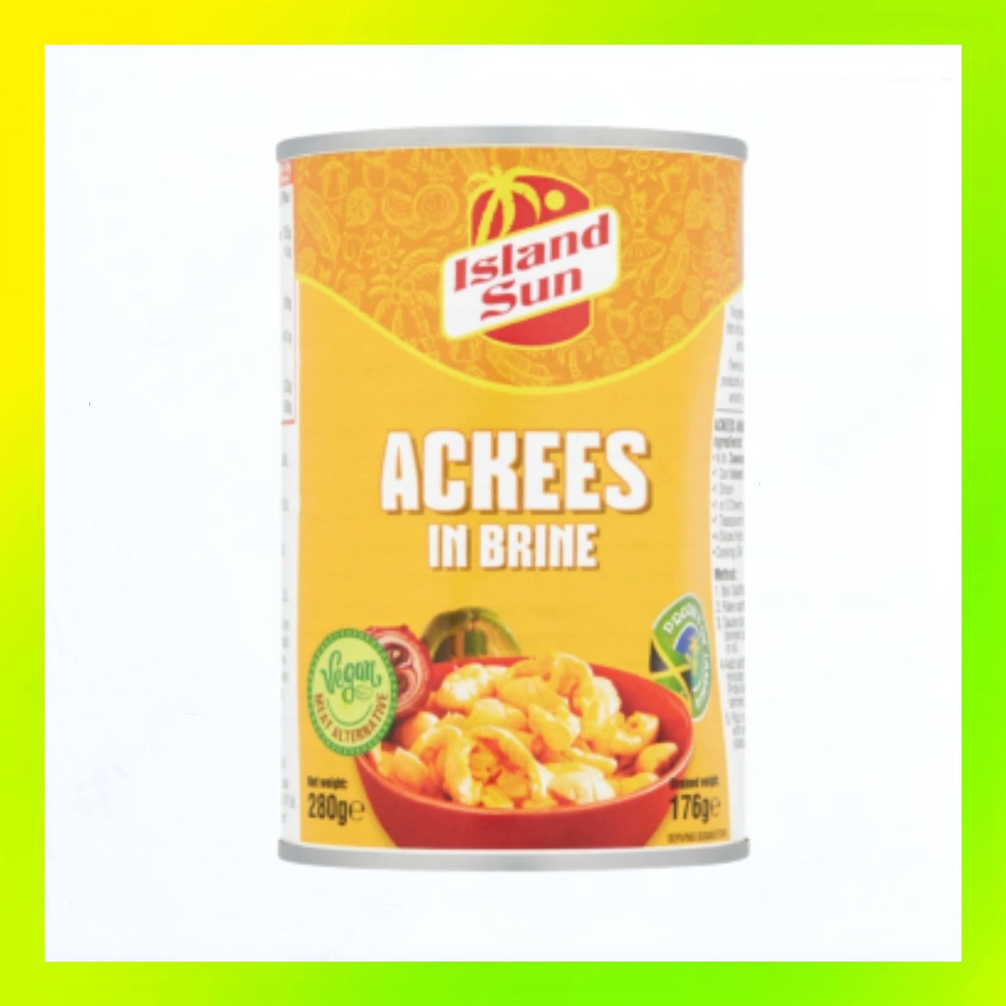 Island Sun Ackee in Brine 280g