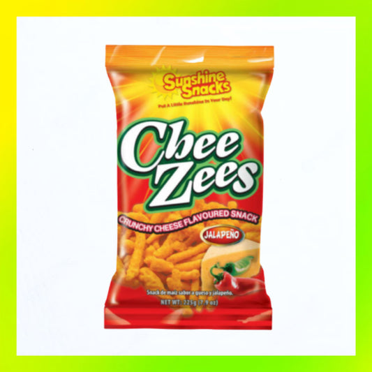 Sunshine Snacks Chee Zees Jalapeño 45g