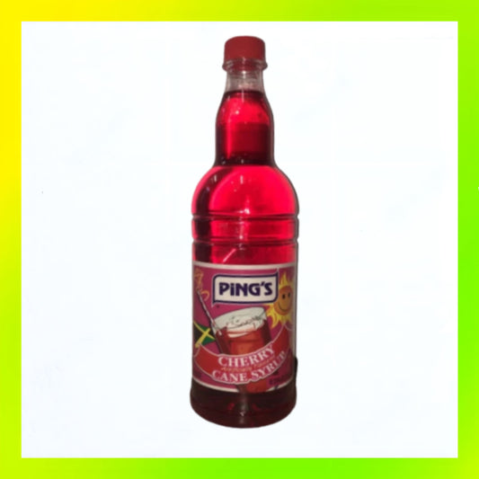 Pings Jamaica Cherry  Syrup 1 Litre