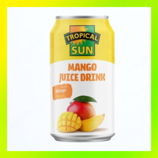 Tropical Sun Mango Juice Drink with Pulp 330ml