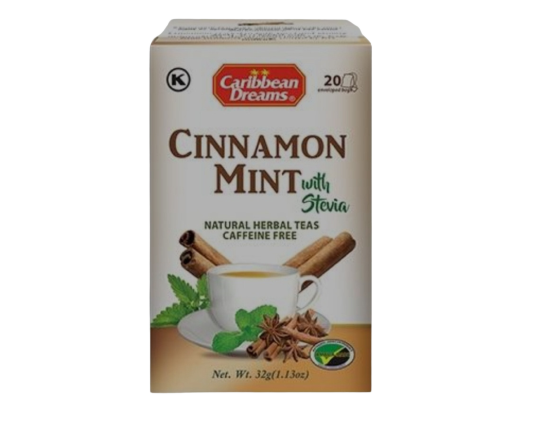 Caribbean Dreams Cinnamon Mint Tea 20's
