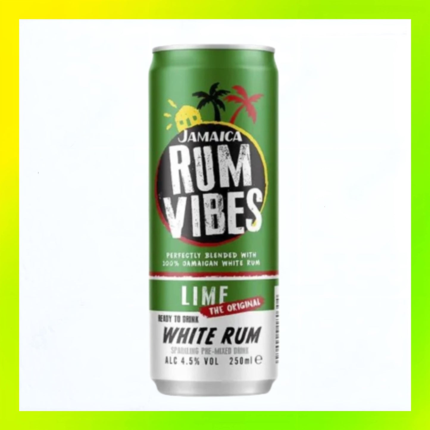 Jamaica Rum Vibes  Ginger Lime 250ml