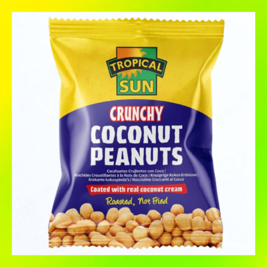 Tropical Sun Crunchy Coconut Peanuts 50g