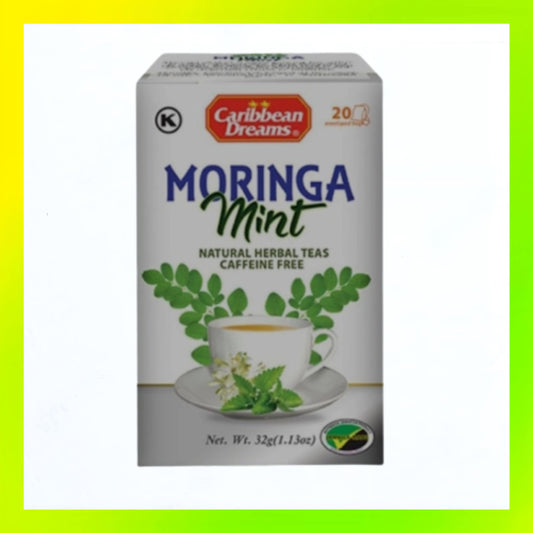 Caribbean Dreams Moringa Mint Tea 20's