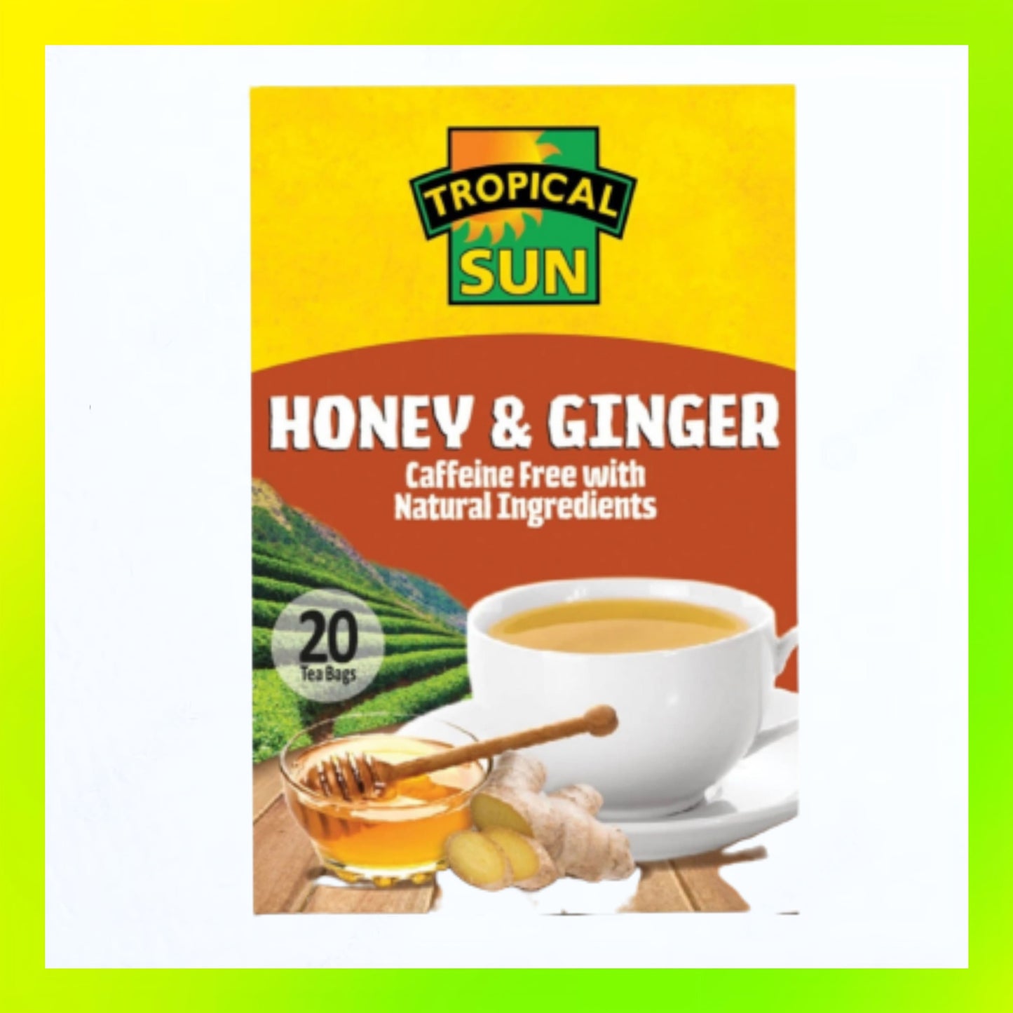 Tropical Sun Honey & Ginger Tea 20's