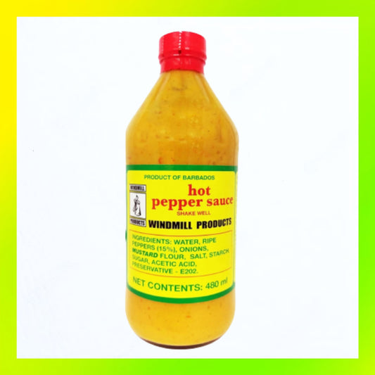 Windmill Hot Pepper Sauce 480ml