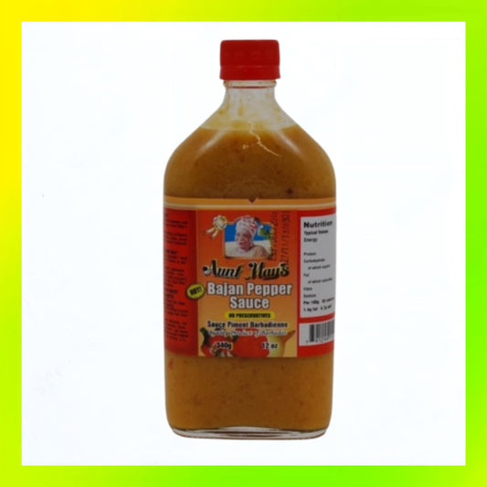 Aunt May's Bajan Pepper Sauce 340g