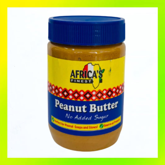 Africa's Finest Peanut Butter No Added Sugar 500g
