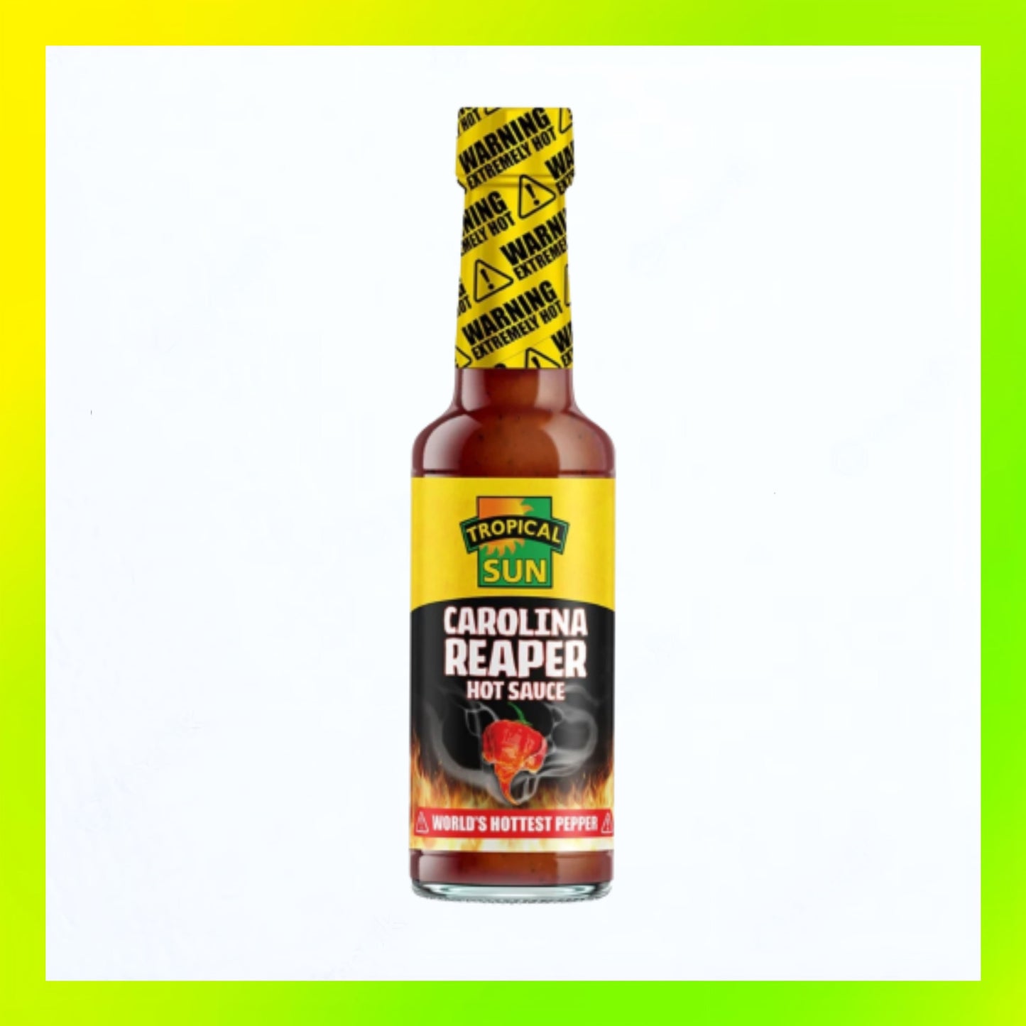 Tropical Sun Carolina Reaper Hot  Sauce 150ml