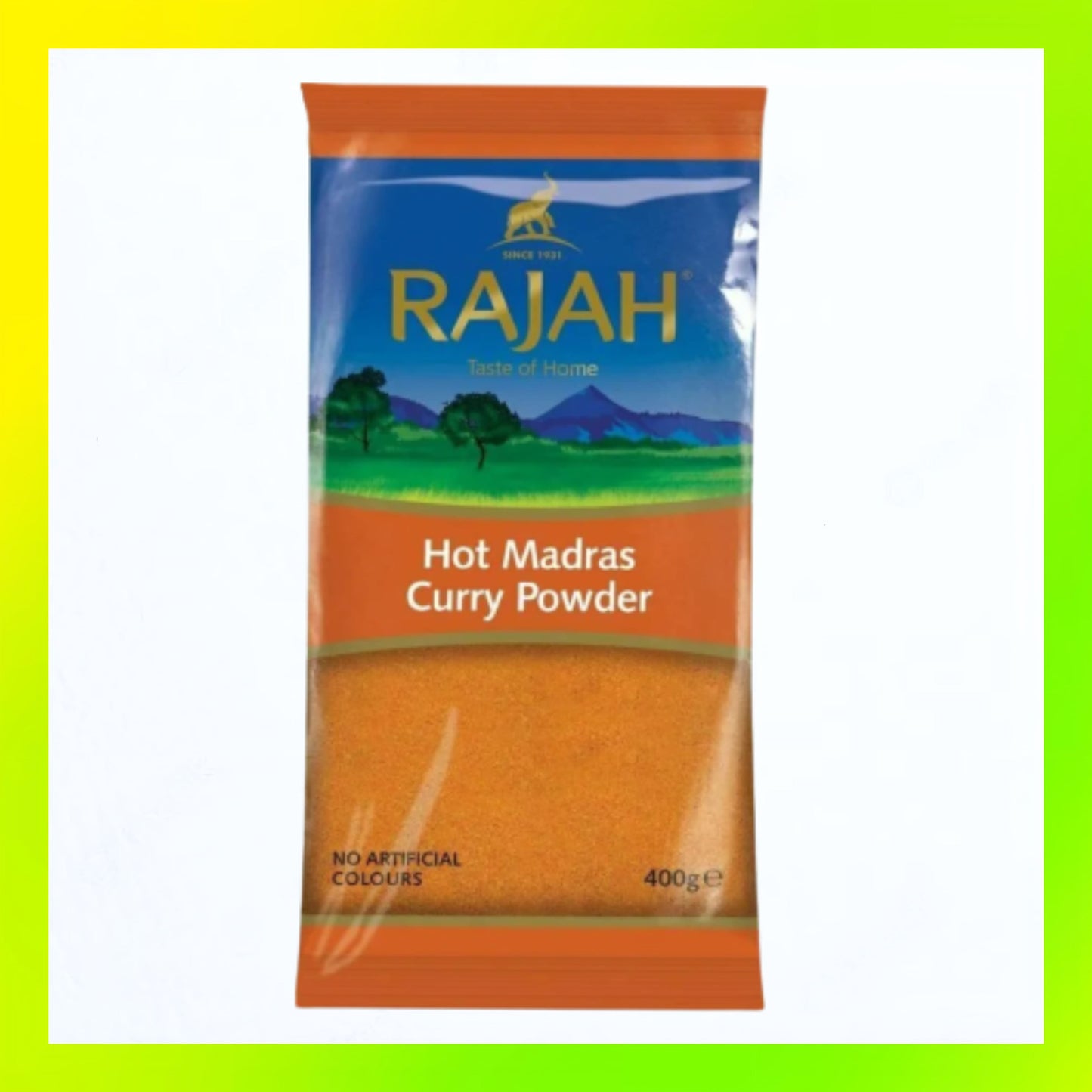 Rajah Hot Madras Curry Powder 400g