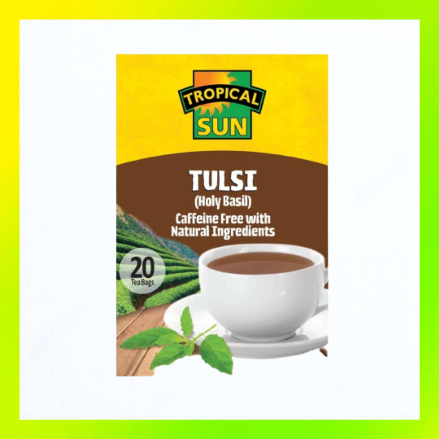 Tropical Sun Tulsi Tea 20's