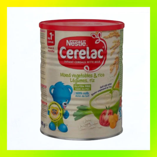 Nestle Cerelac Mixed Vegetable 6+ 400g