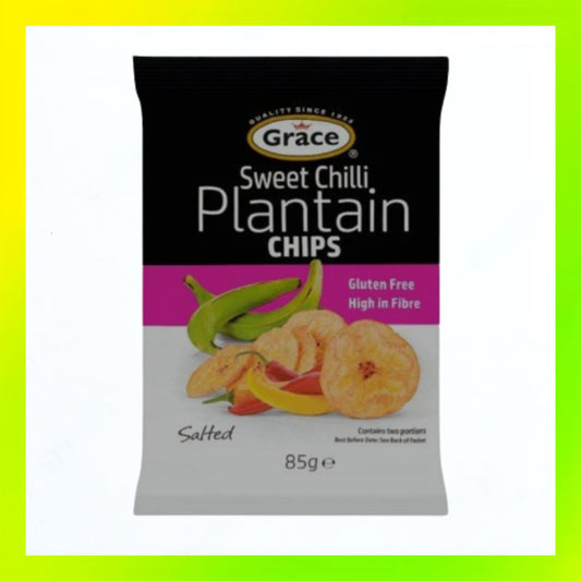 Grace Sweet Chilli Plantain Chips 85g