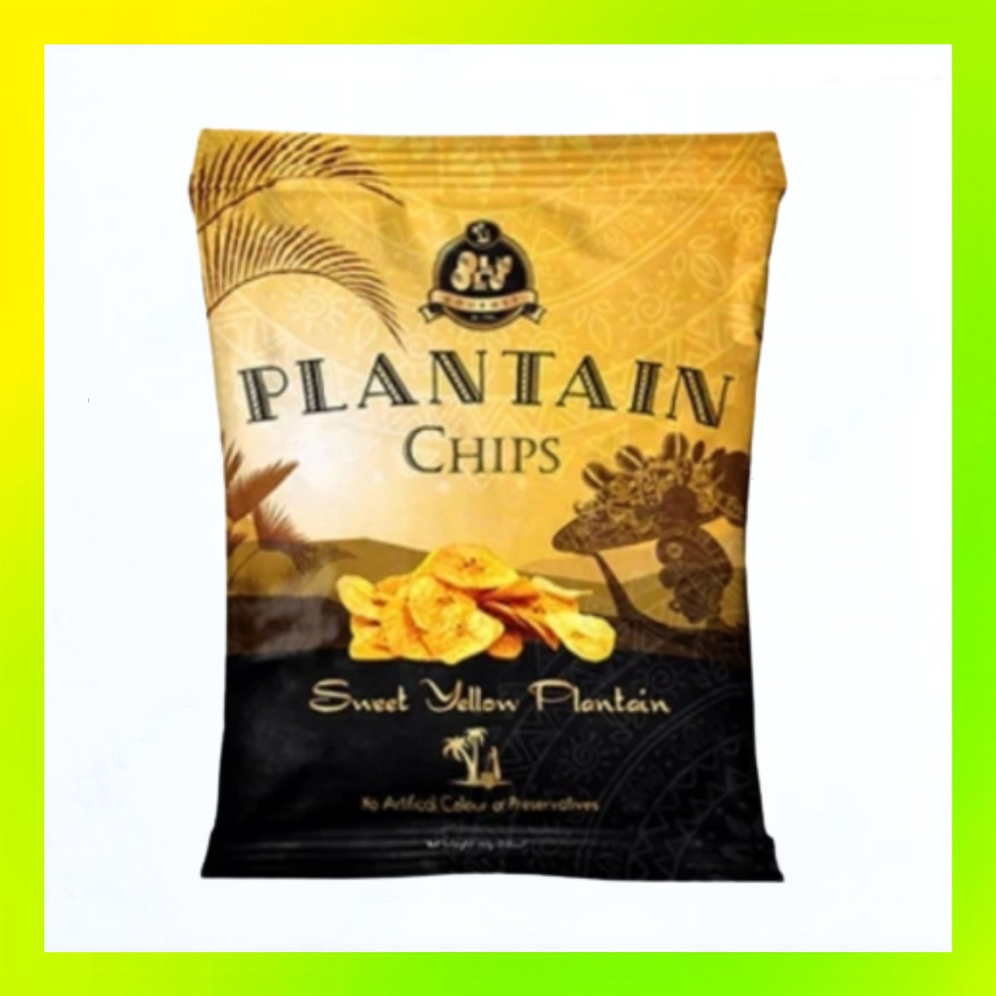 Olu Olu Sweet Plantain Chips 60g