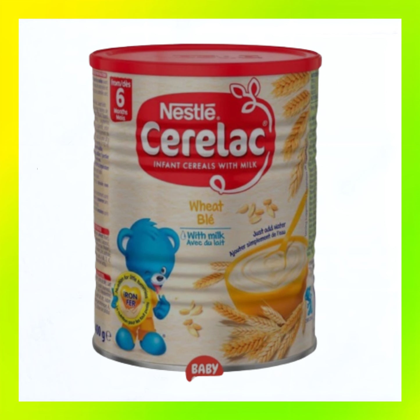 Nestle Cerelac Wheat 6+ 400g