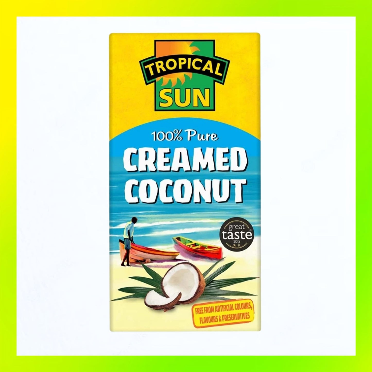 Tropical Sun Creamed Coconut 200g