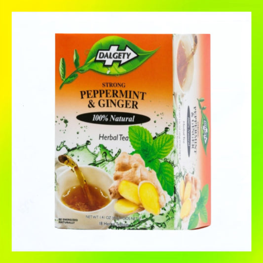 Dalgety Peppermint & Ginger Tea 40g