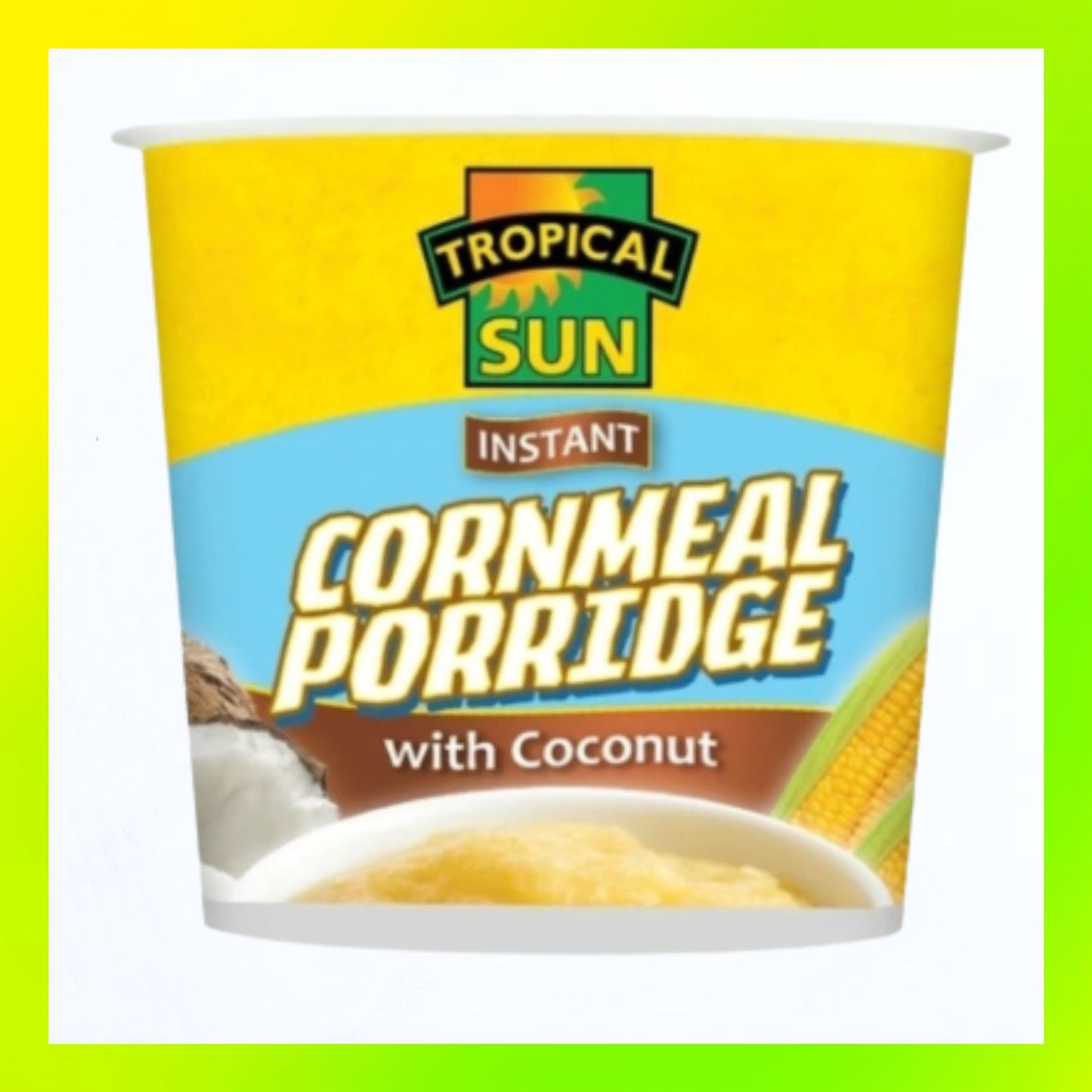 Tropical Sun Instant Cornmeal Porridge Coconut 70g