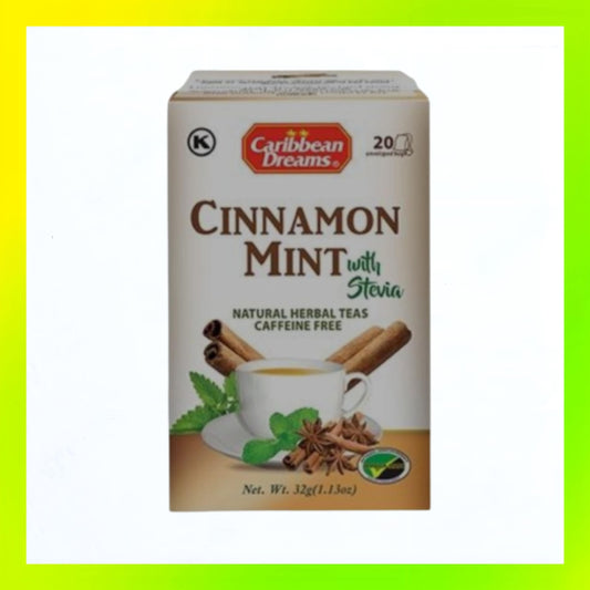 Caribbean Dreams Cinnamon Mint Tea 20's