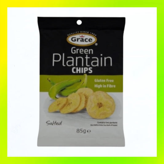 Grace Green Plantain Chips 85g