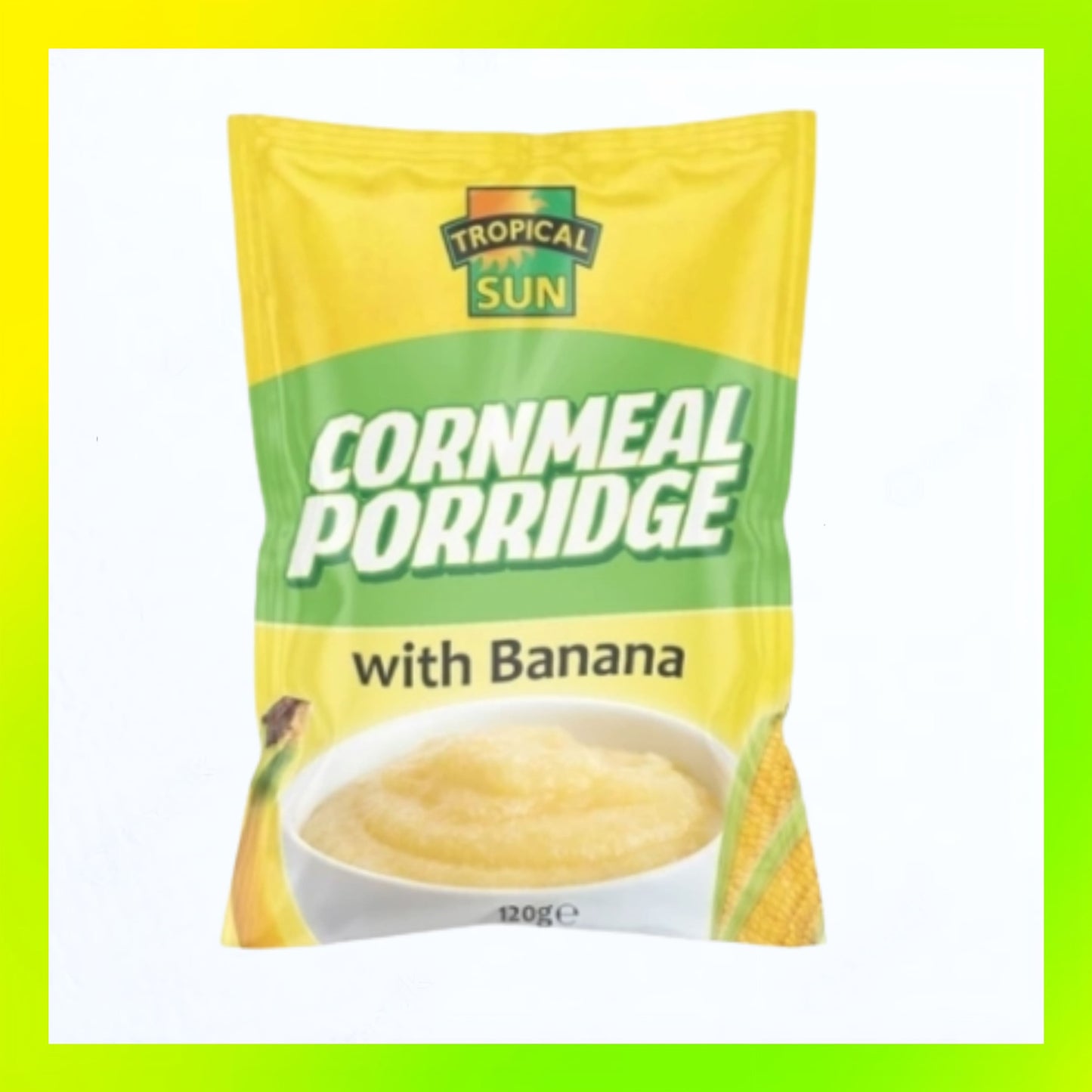 Tropical Sun Cornmeal Porridge Banana 120g