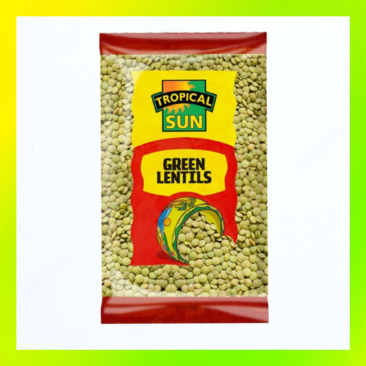 Tropical Sun Green Lentils 500g