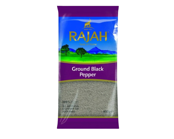 Rajah Ground Black Pepper 400g