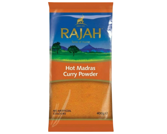 Rajah Hot Madras Curry Powder 400g